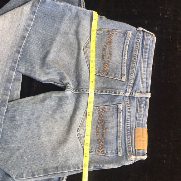 BUNDLE 2 pairs (MIDDLE AND RIGHT) Abercrombie jeans Sz 14Slim - Picture 4 of 7